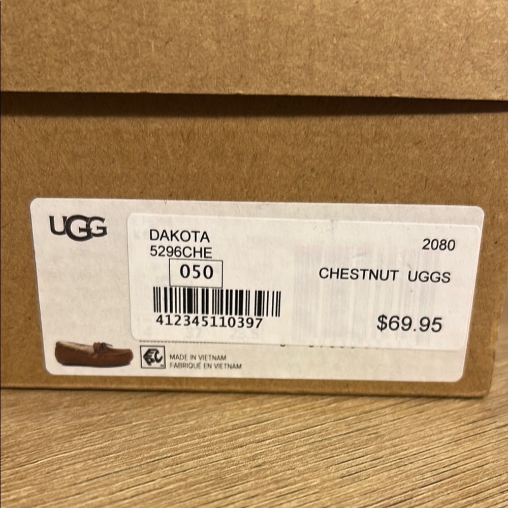 UGG Dakota Chestnut Moccasins